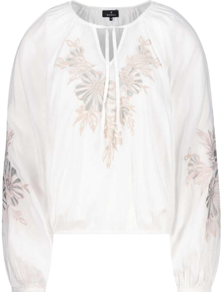Monari Damen Blusen  Off-White
