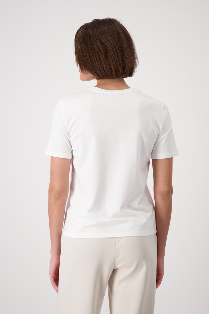 Monari Damen T-Shirts  Off-White