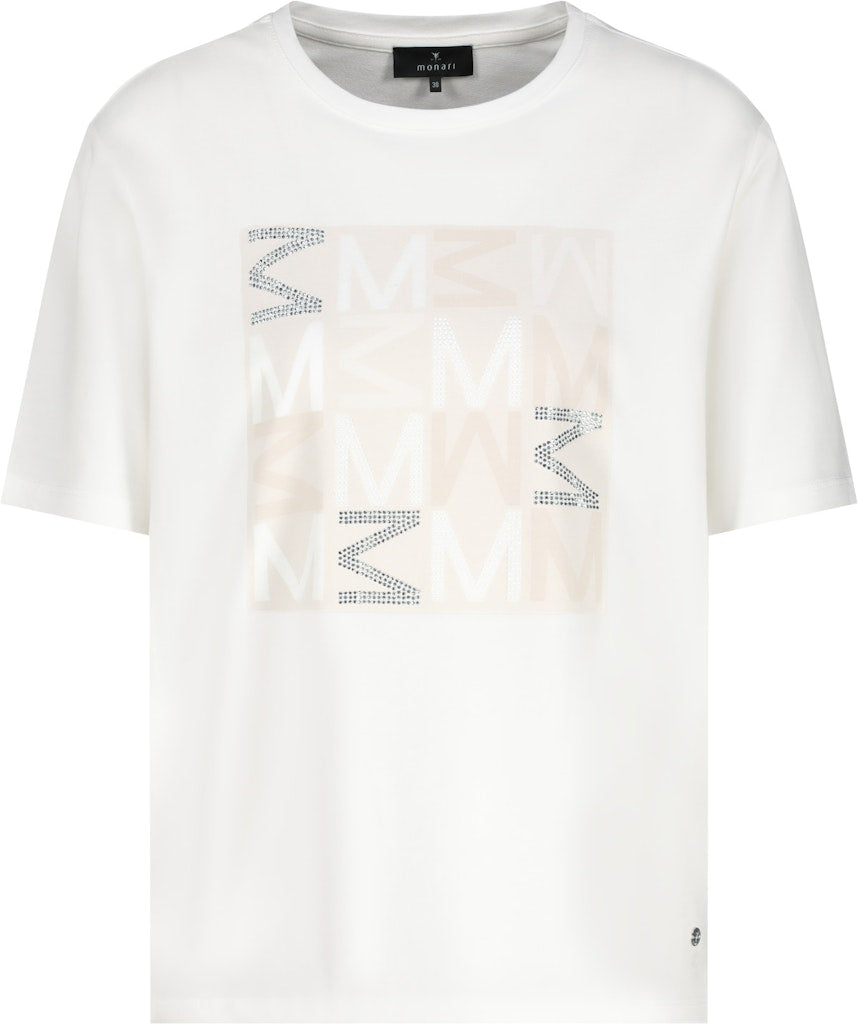 Monari Damen T-Shirts Off-White