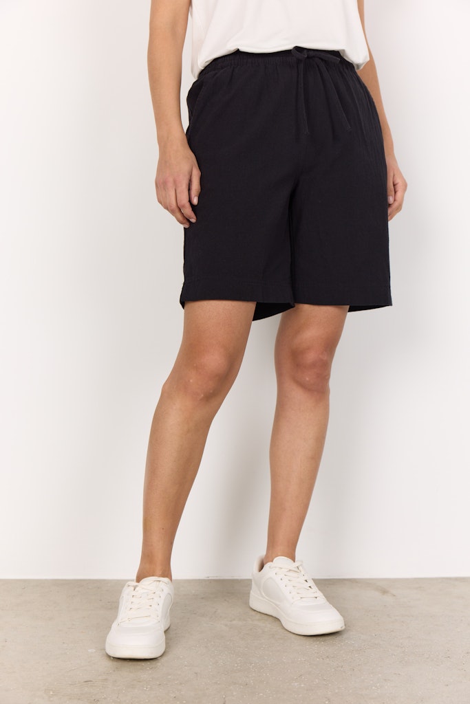 Soya Concept Damen Shorts Black