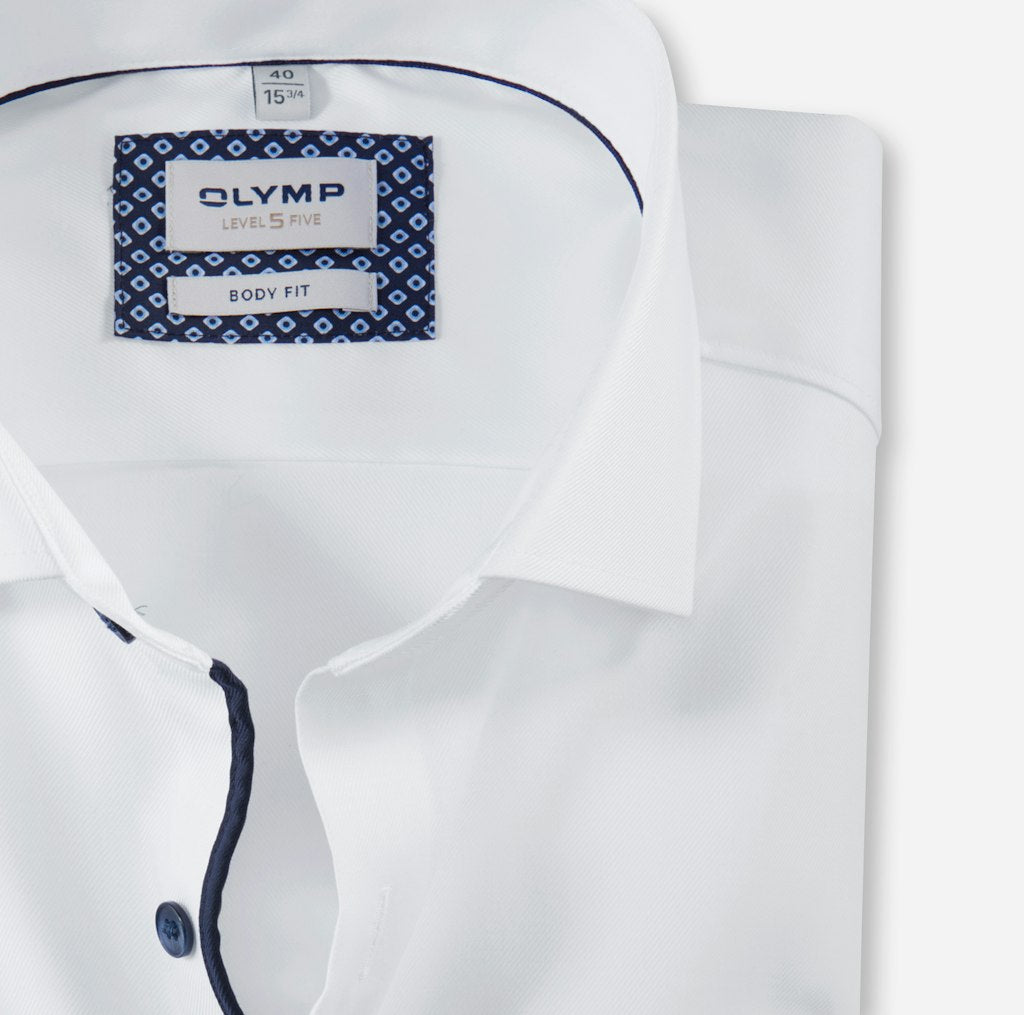 Olymp Herren Hemden lang Weiss