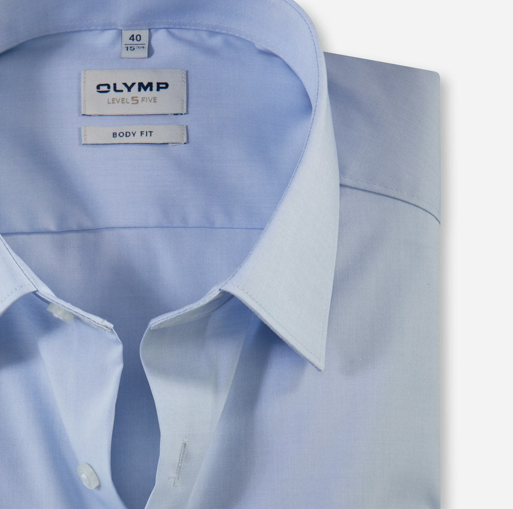 Olymp Herren Hemden lang  Hellblau