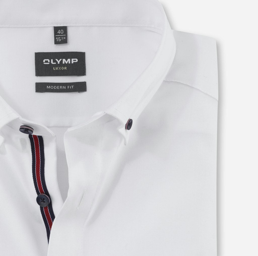 Olymp Herren Hemden lang Weiss