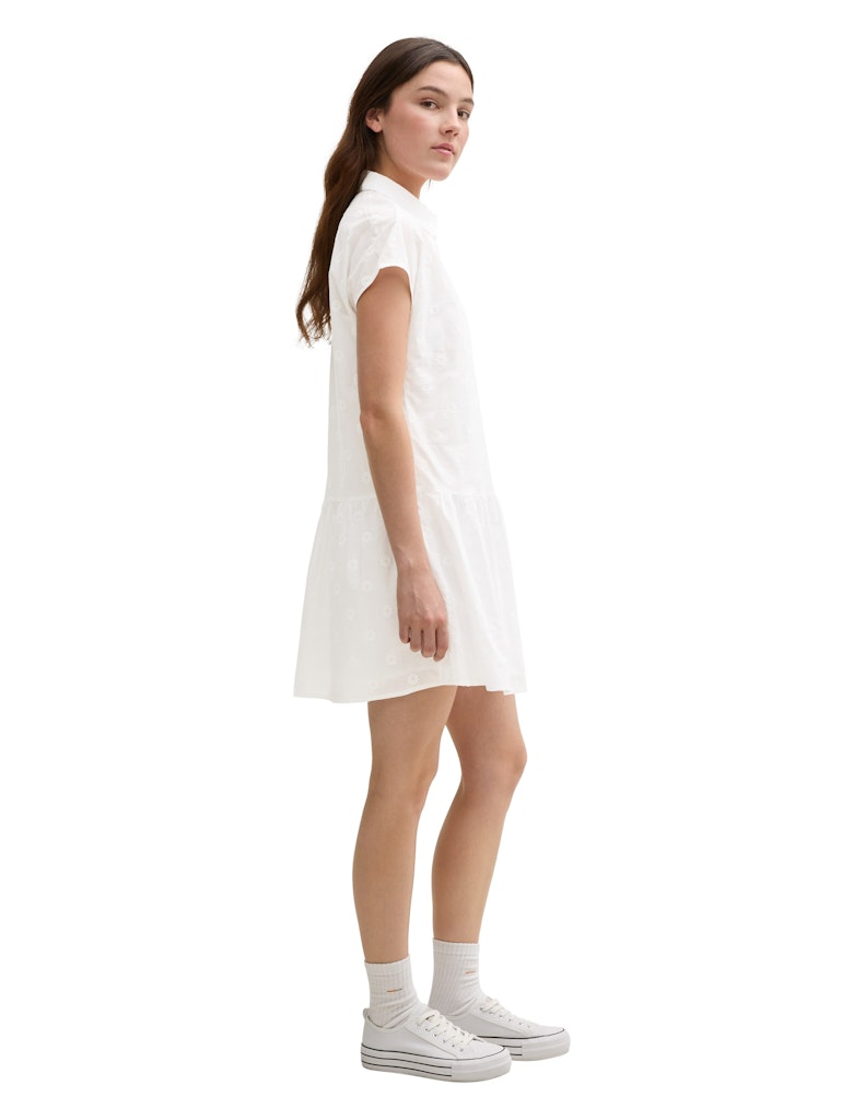 Tom Tailor denim Damen Kleider White