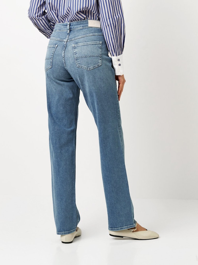 Toni Dress Damen Jeans Mid Blue