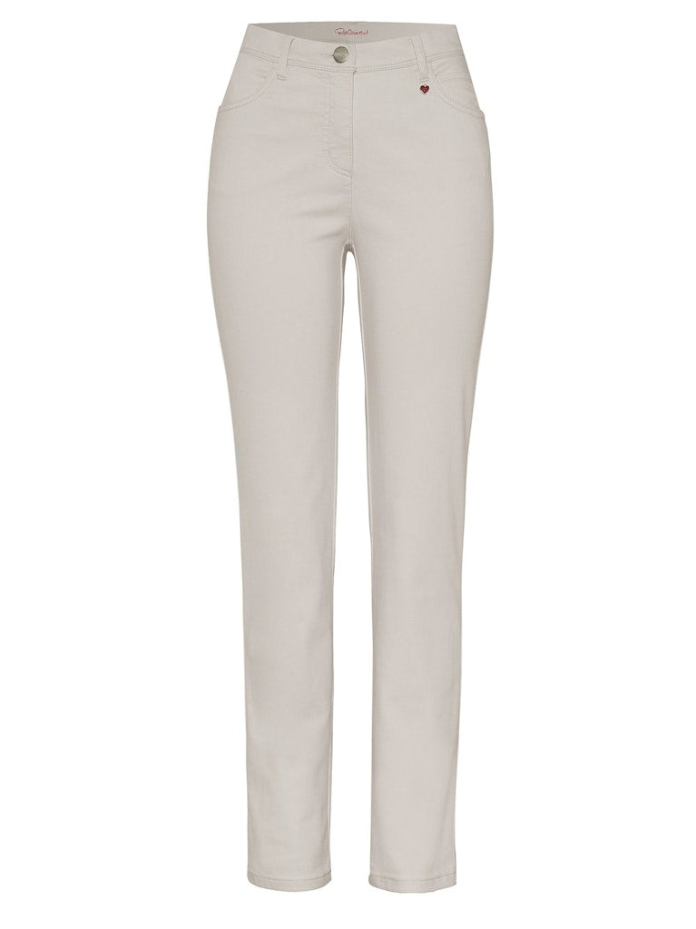 Toni Dress Damen Hosen Silbergrau