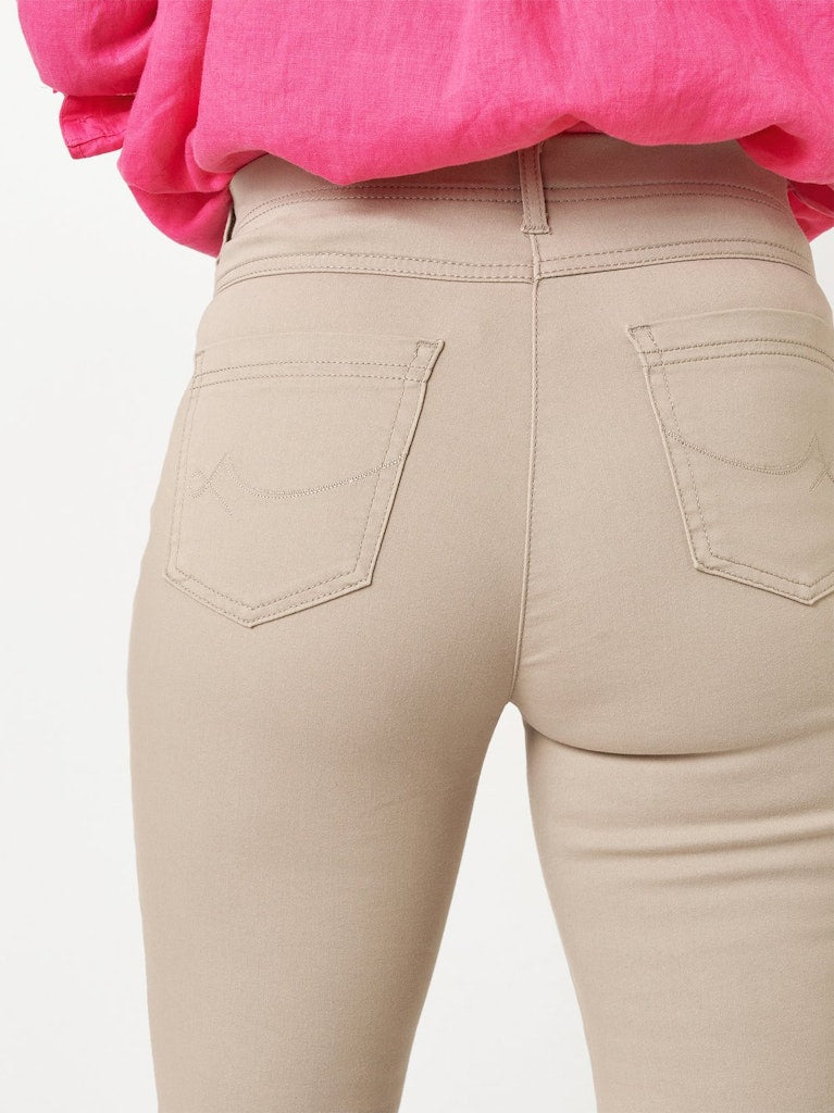 Toni Dress Damen Hosen Greige