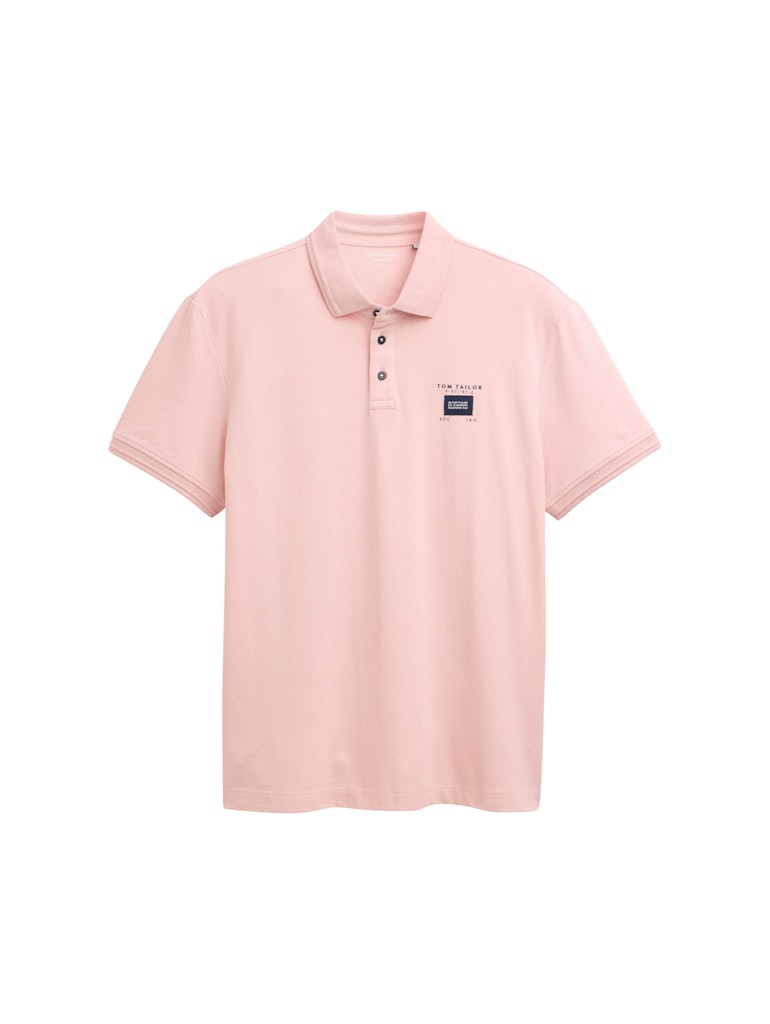 Tom Tailor Herren Polo-Shirts Blush Pink