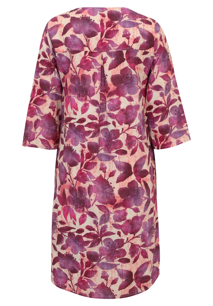 Cartoon Damen Kleider Cream/Dark Pink