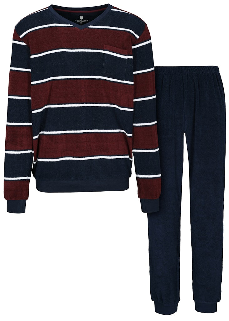 Katag Herren Merlot Stripe