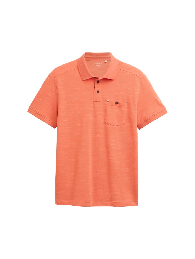 Tom Tailor Herren Polo-Shirts Brick Orange