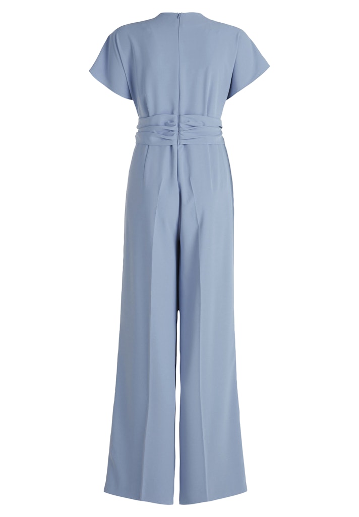 Vera Mont Damen Jumpsuits Light Steel Blu
