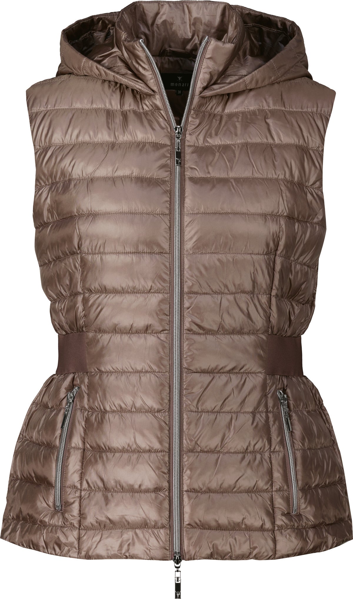 Monari Damen Outdoorwesten Taupe