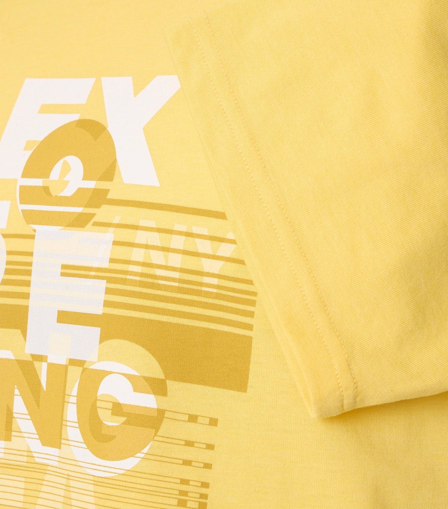 Casa Moda Herren T-Shirts kurz  Gelb