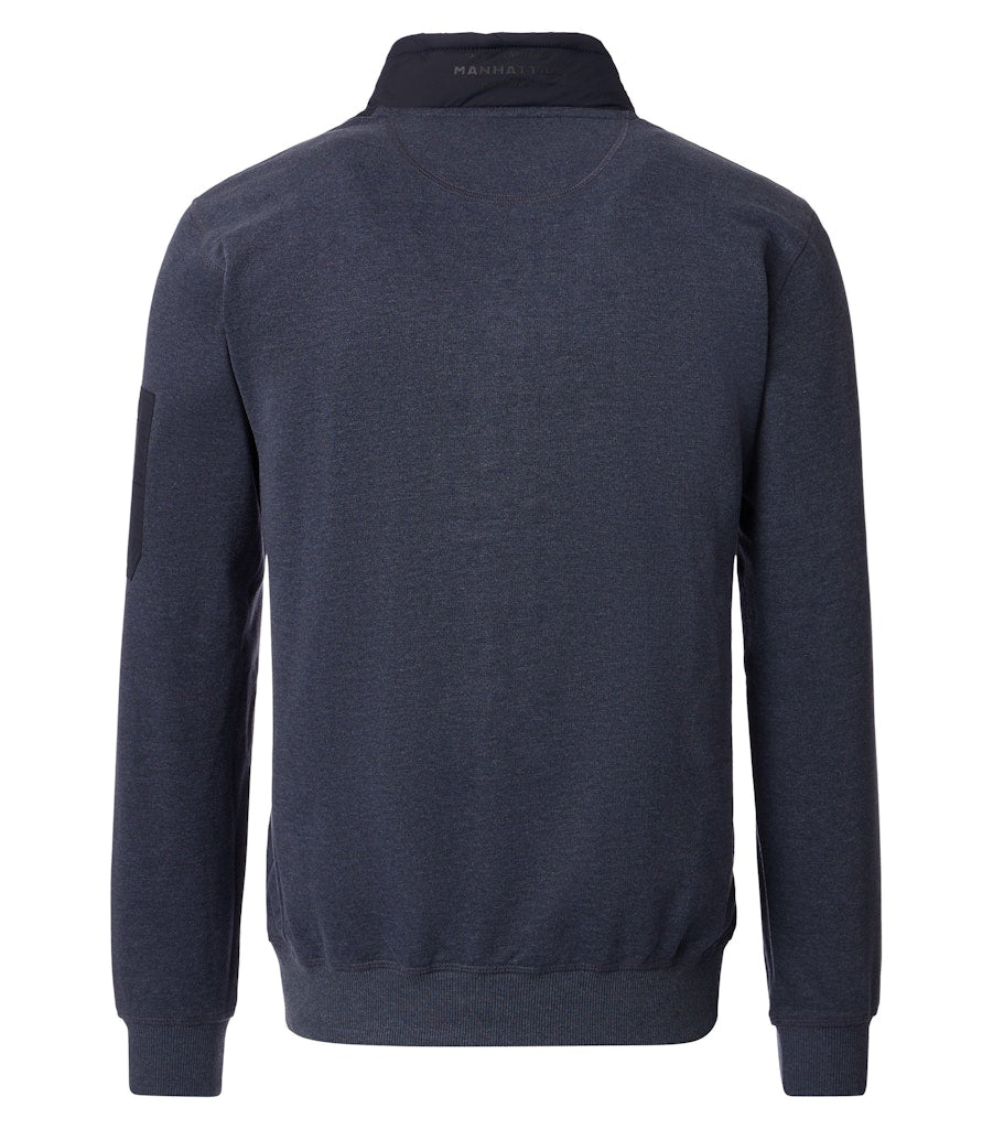 Casa Moda Herren Sweatjacken Blau