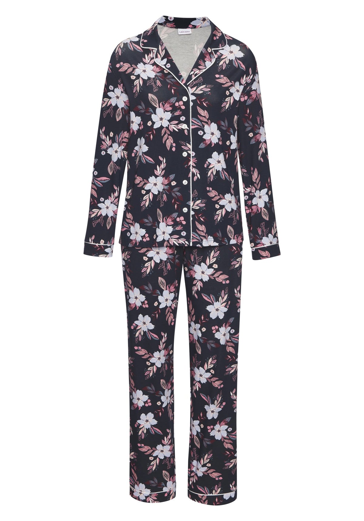 Lascana Schlafanzug Flower Aop