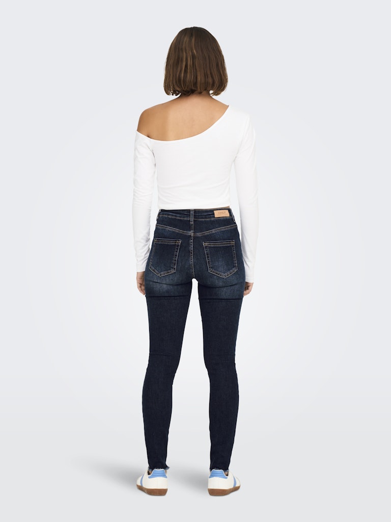 Only Damen Jeans Dark Blue Denim