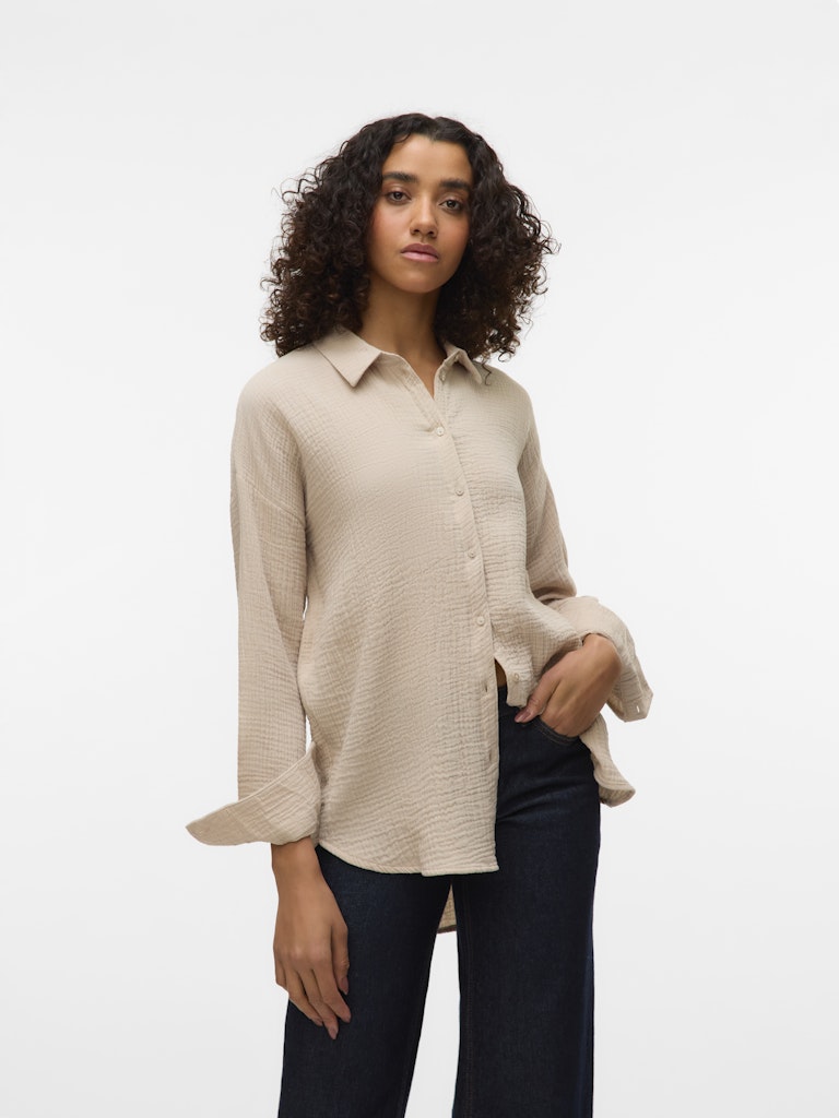 Vero Moda Damen Blusen Silver Lining