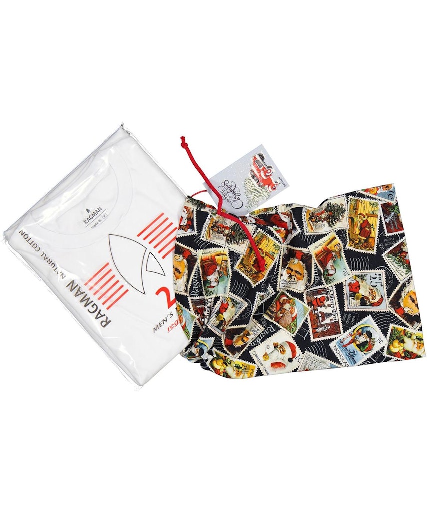 Ragman Herren T-Shirts kurz  Weiss