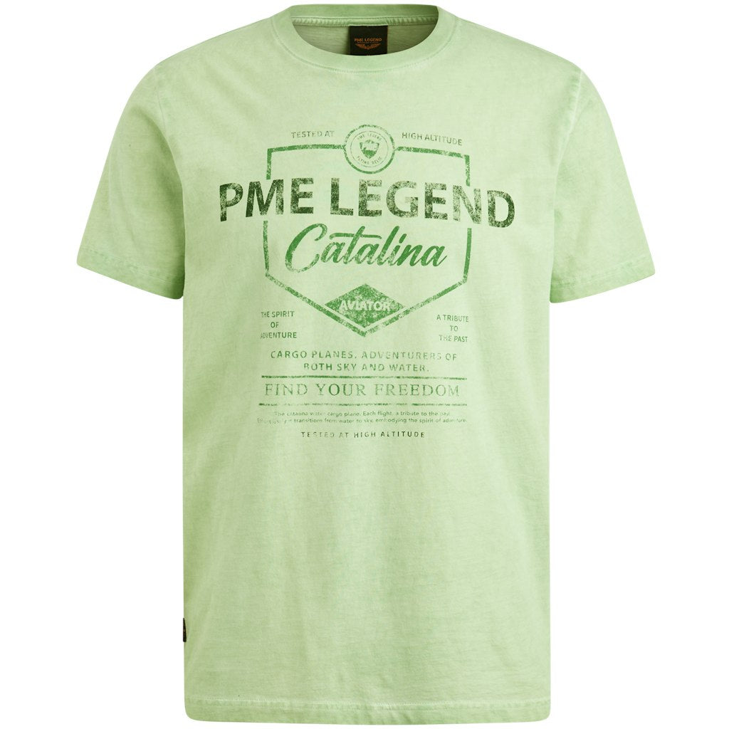 PME Herren T-Shirts kurz Quiet Green