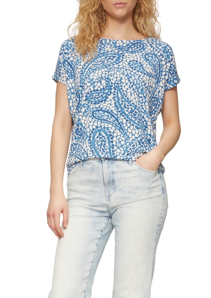 S. Oliver red Damen T-Shirts Blue