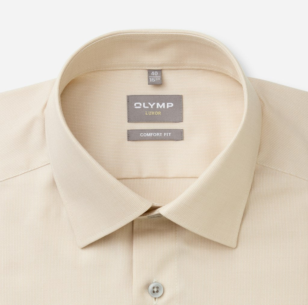 Olymp Herren Hemden lang Natur