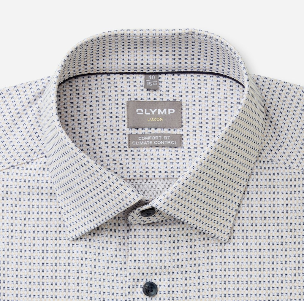 Olymp Herren Hemden lang Natur