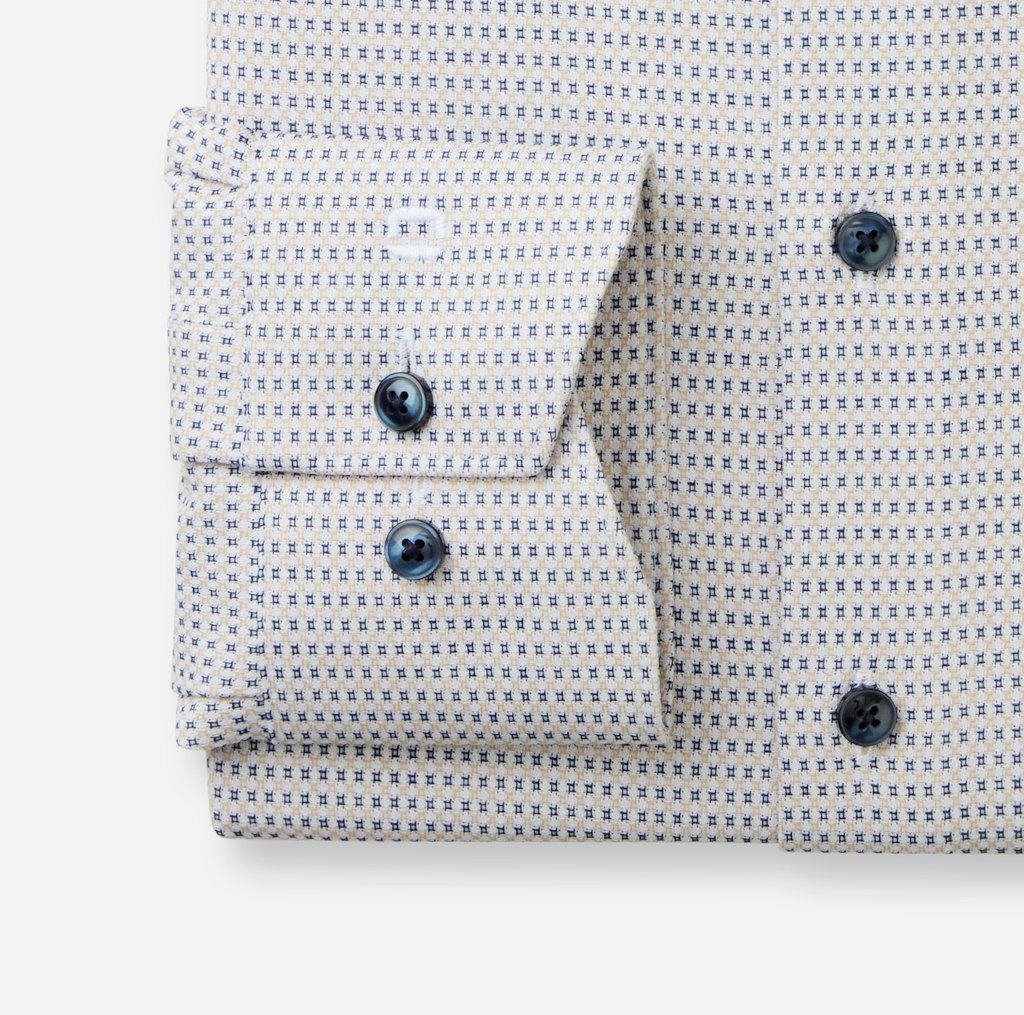 Olymp Herren Hemden lang  Natur