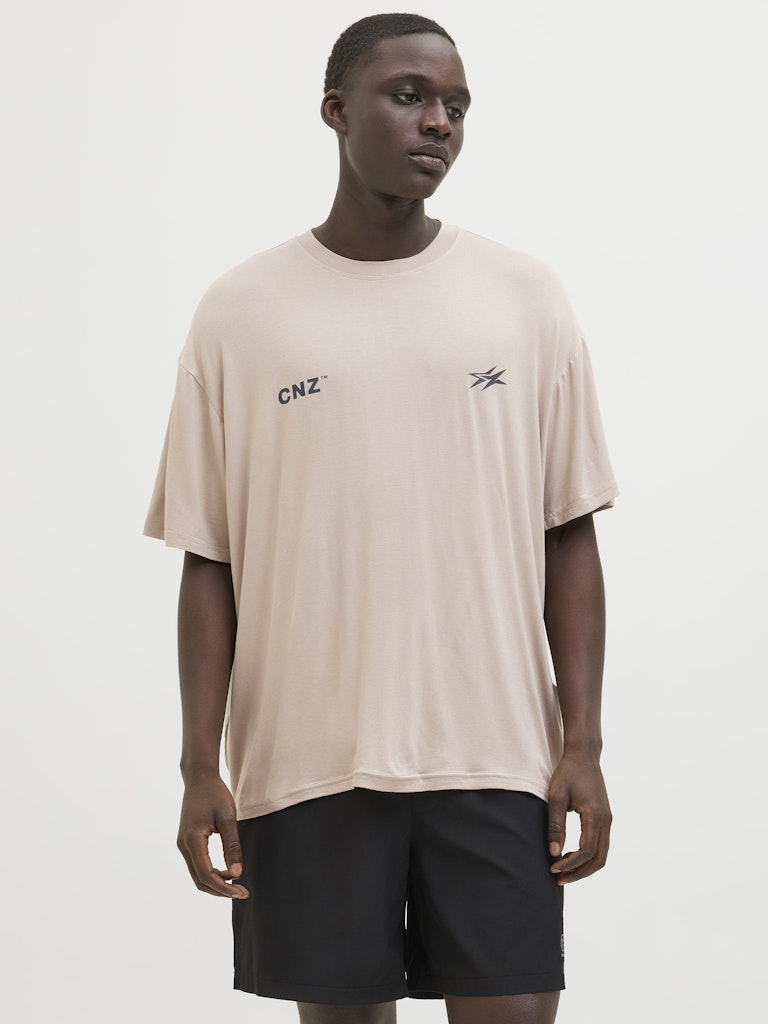 Jack & Jones Herren T-Shirts kurz Pure Cashmere