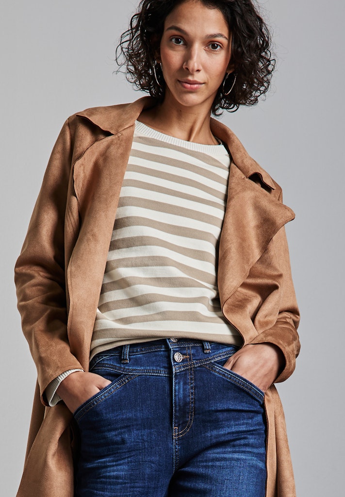 Street One Damen Pullover Safari Be