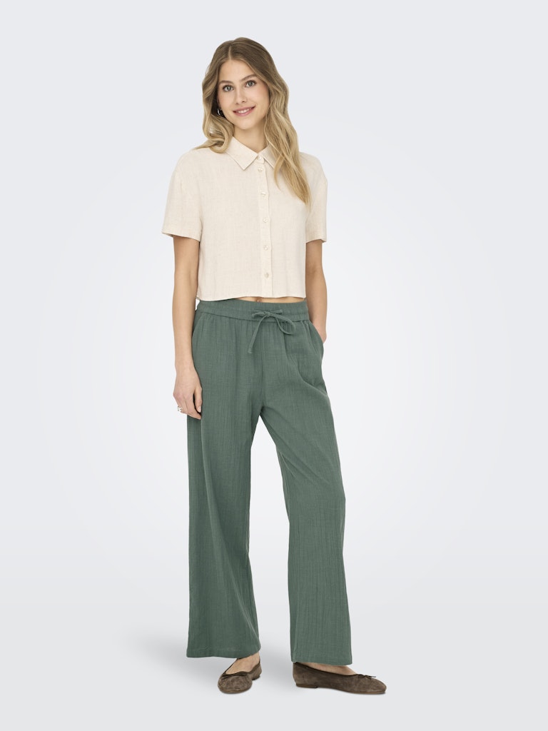 only Damen Hosen Balsam Green