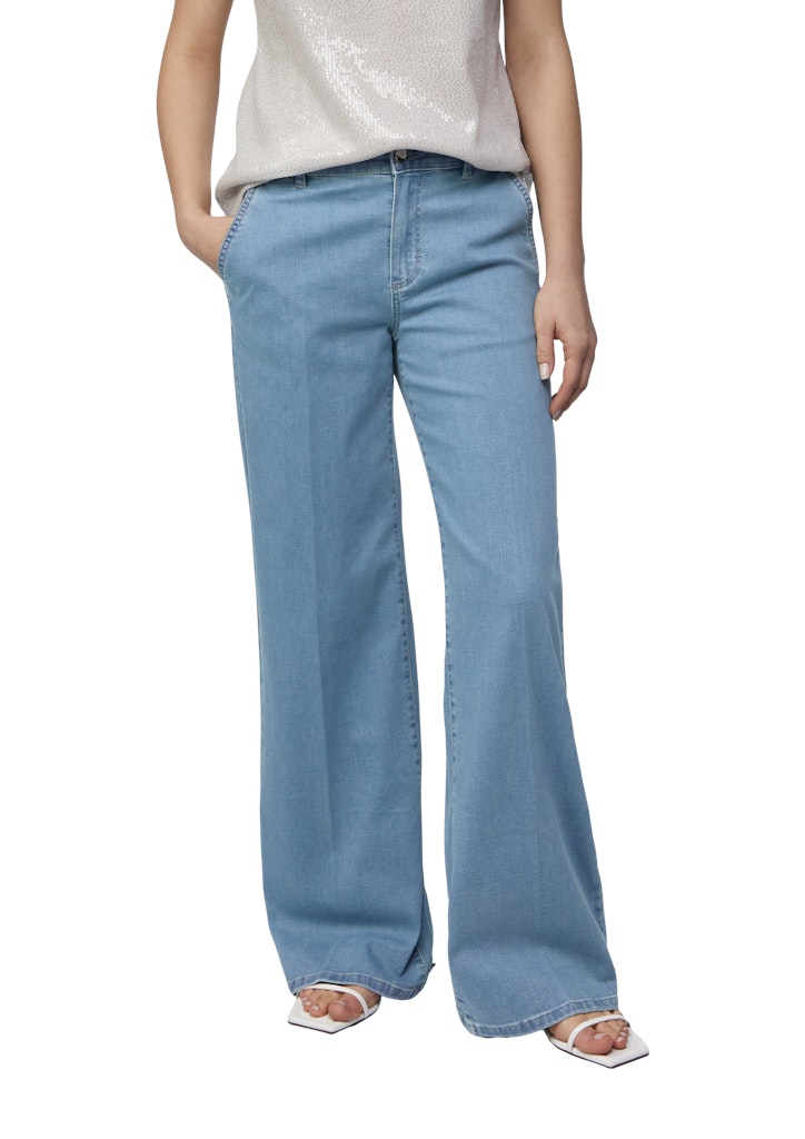 Comma Damen Jeans Blue