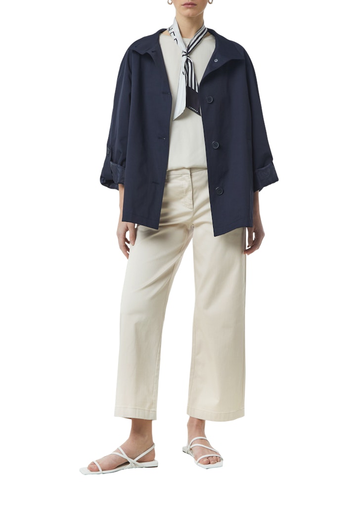 Comma Damen Shorts Brown