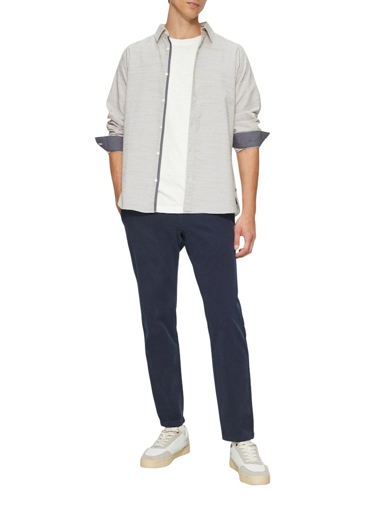 S. Oliver red Herren Hemden lang Brown