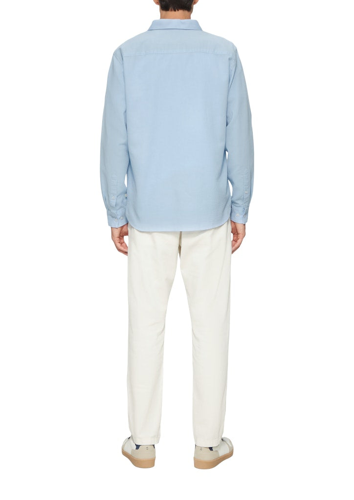 S. Oliver red Herren Hemden lang Blue