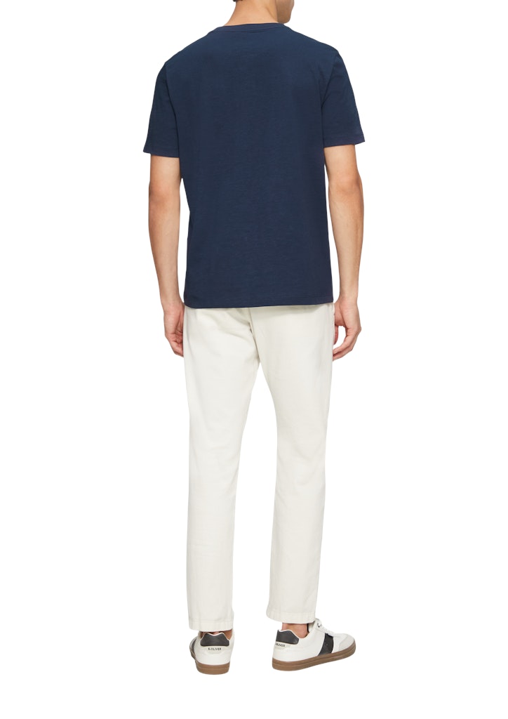 S. Oliver red Herren T-Shirts kurz Blue