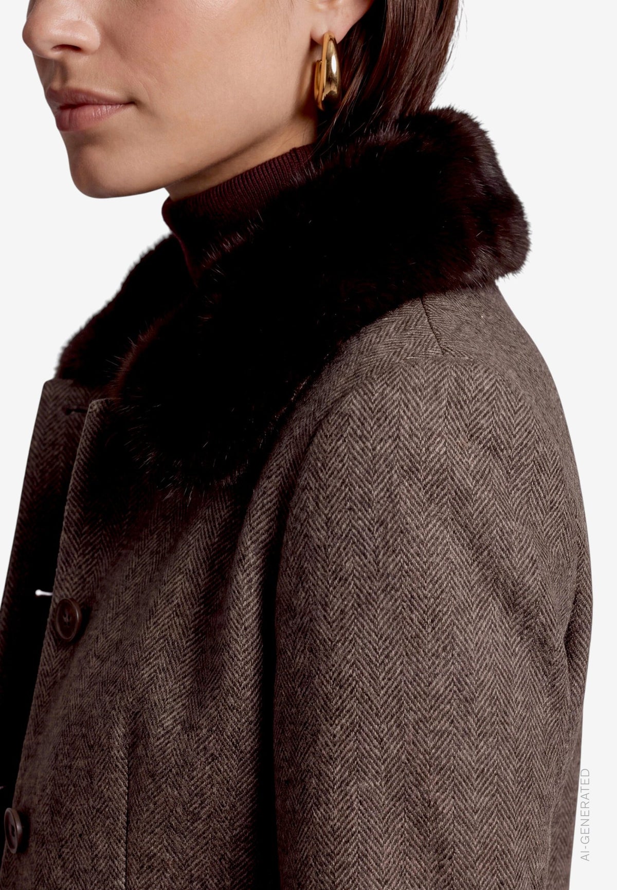 Zero Damen Blazer Black/Beige