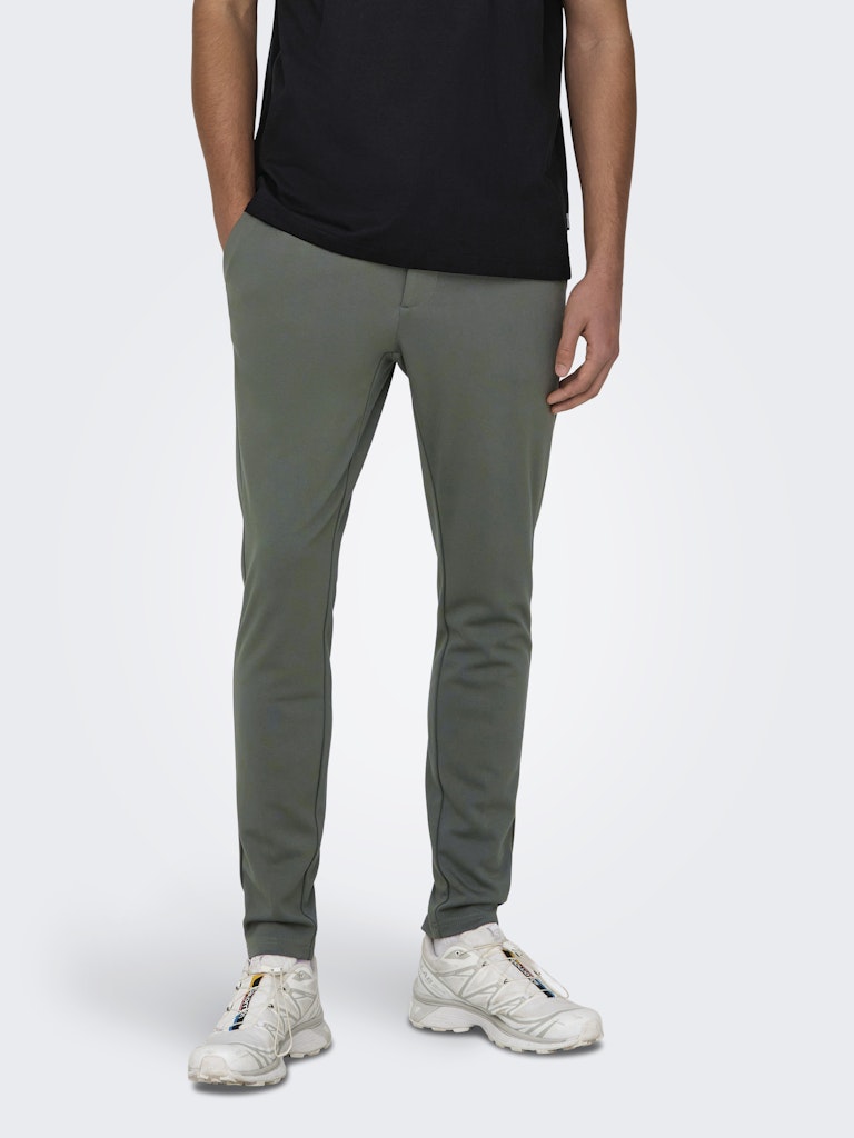 Only & Sons Herren Hosen Castor Gray