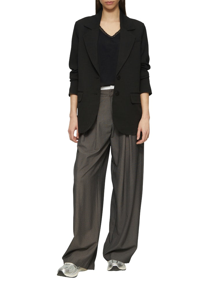 QS by S.Oliver Damen T-Shirts Grey/Black