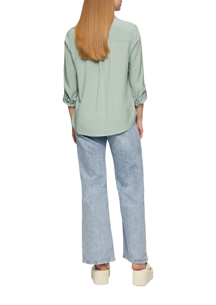 QS by S.Oliver Damen Blusen Green