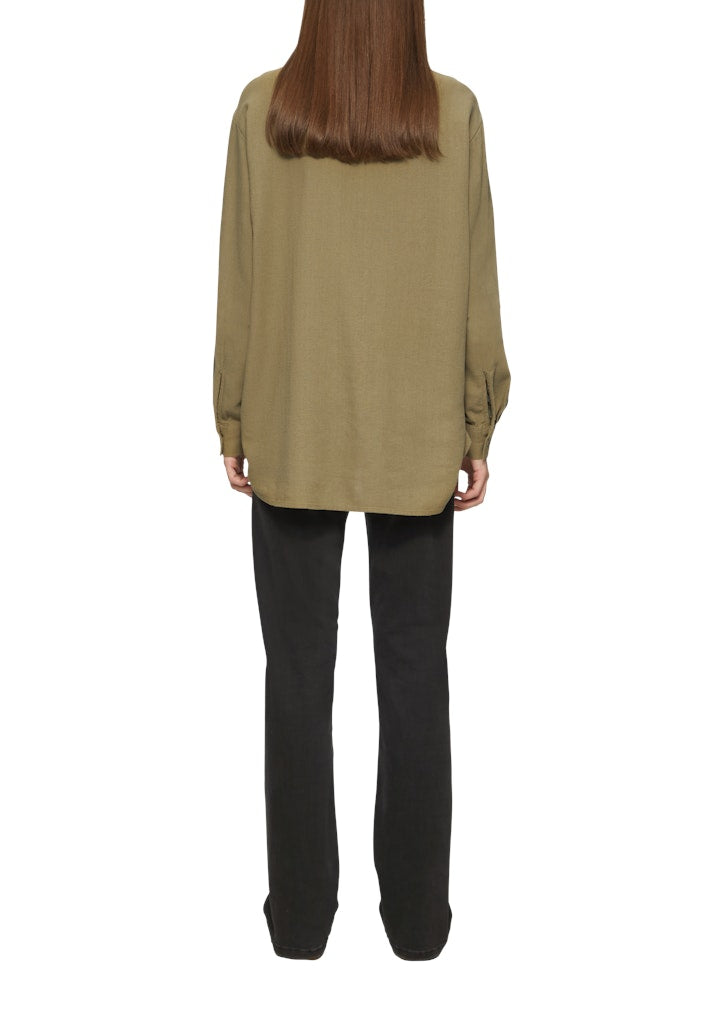 QS by S.Oliver Damen Blusen Green