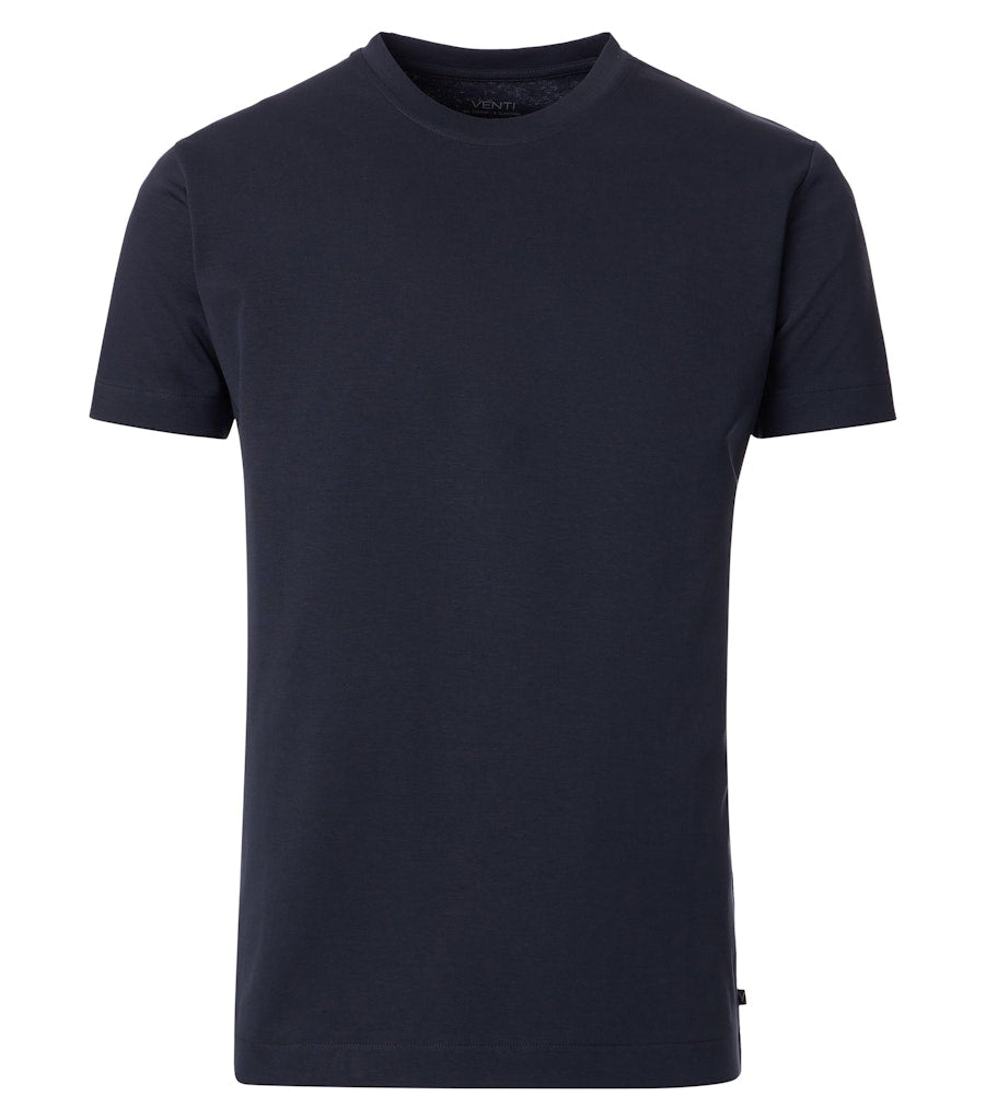 Venti Herren T-Shirts kurz   Blau