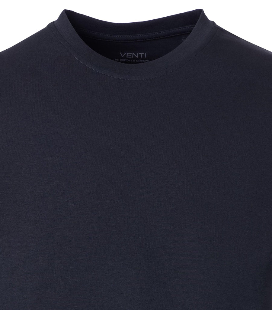 Venti Herren T-Shirts kurz   Blau