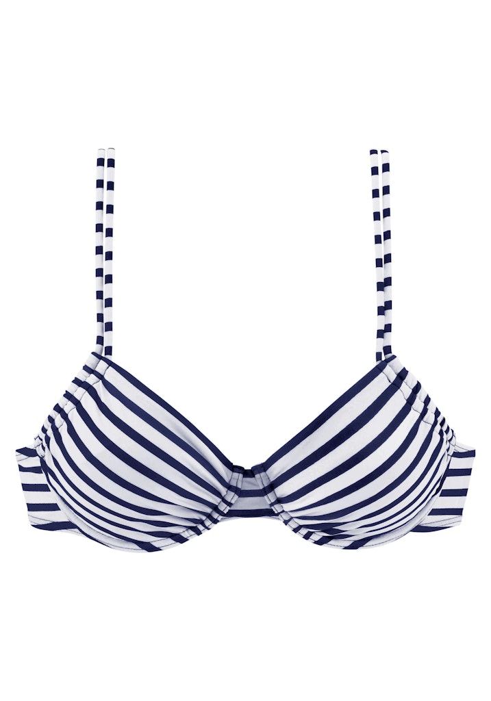 Lascana Bikini White-Navy-S