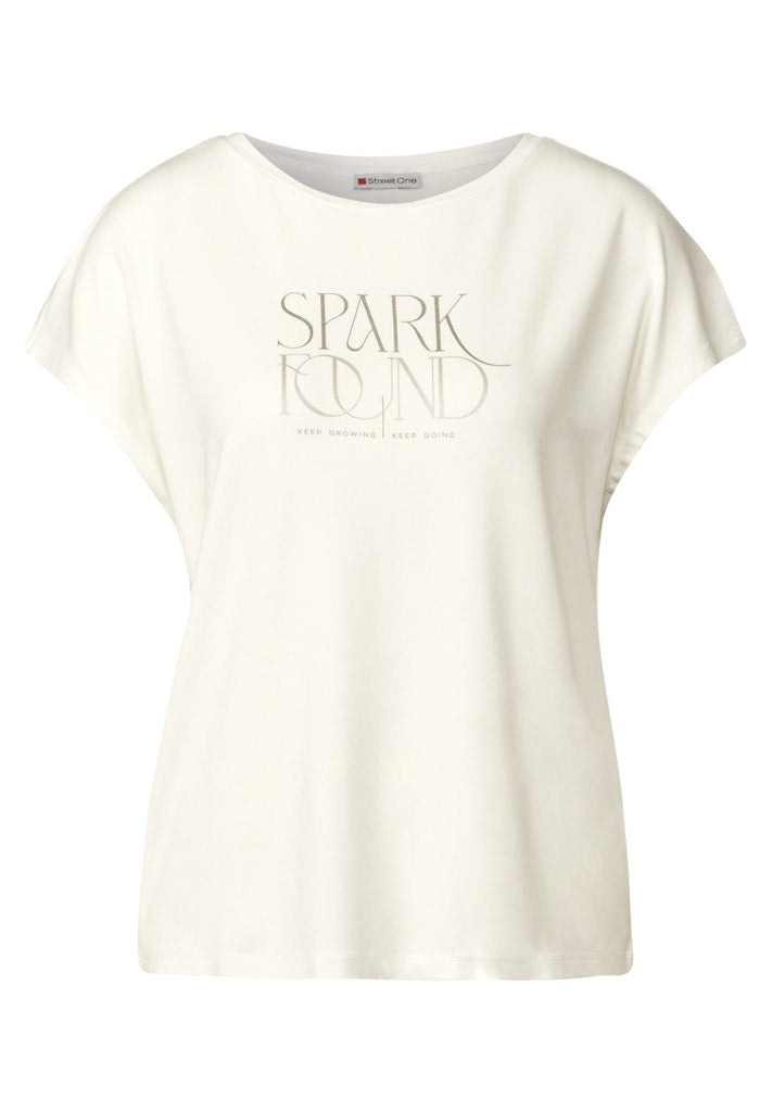 Street One Damen T-Shirts  Off White