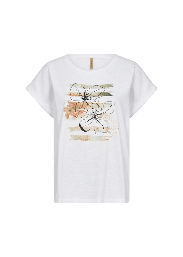 Soya Concept Damen T-Shirts White