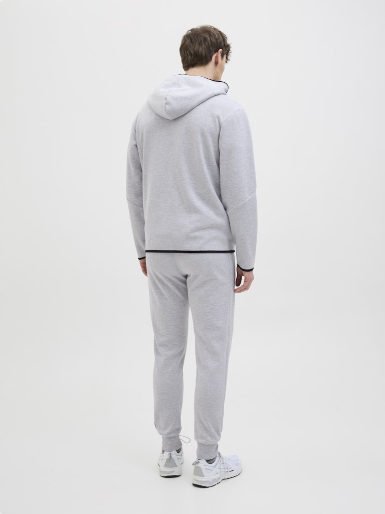 Jack & Jones Herren Sweatjacken Light Grey Mela