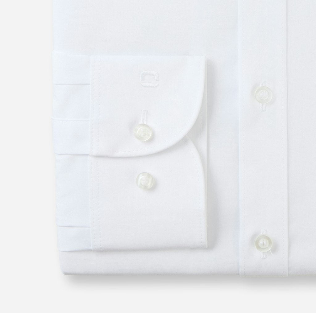 Olymp Herren Hemden lang  Weiss