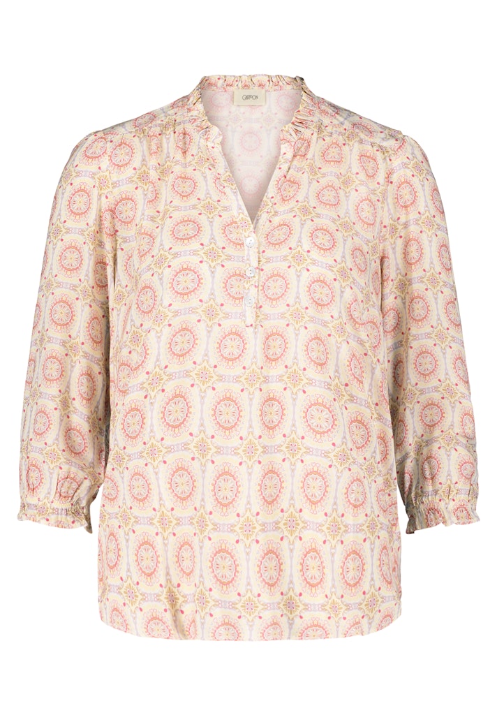 Cartoon Damen Blusen Cream/Rosé