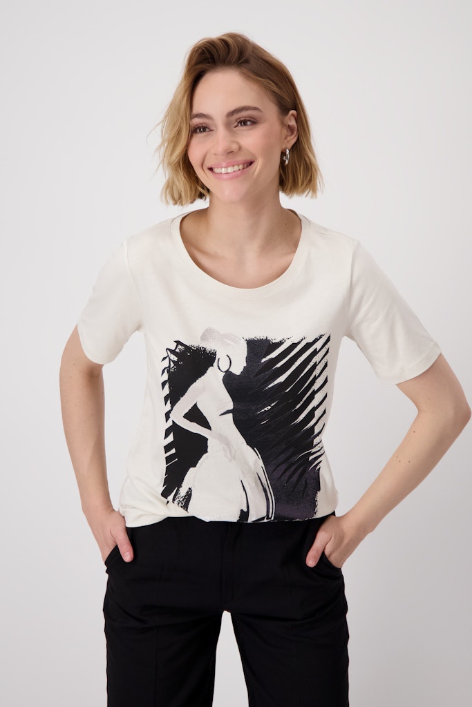 Monari Damen T-Shirts  Seashell